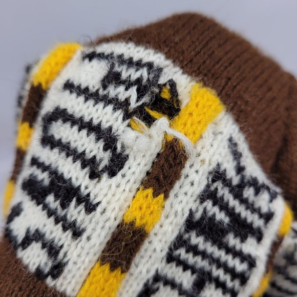Arctic Cat Vintage Snowmobile Skidoo Toque Winter Knit Hat - Picture 2 of 2